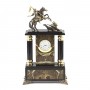 Каменные часы с бронзовым литьем "Георгий Победоносец" 121839