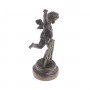 Статуэтка из бронзы "Ангел с мольбертом" / бронзовая статуэтка / декоративная фигурка