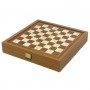 Шахматы, шашки, нарды. Набор игр 3 в 1, цвет венге 27х27 см STP28E