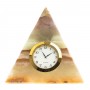 Декоративные часы из оникса "Пирамида" 10х10х11 см (4)