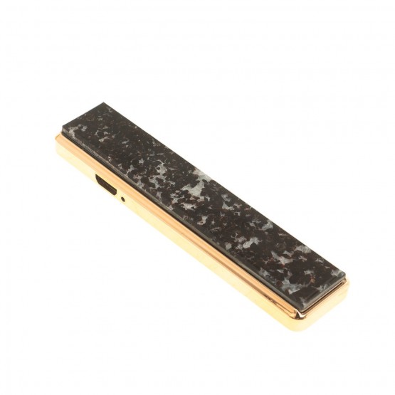 Электронная зажигалка камень флогопит зарядка USB / Подарочная зажигалка / Электрическая импульсная сенсорная юсб зажигалка для сигарет