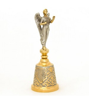 Колокольчик декоративный из бронзы "Архангел" в подарочной коробке Златоуст 113934