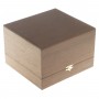 Подарочный набор из 2 стопок для водки "Лошадь с телегой" камень агат в деревянной коробке Златоуст