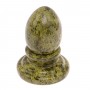 Сувенир яйцо пасхальное на подставке из змеевика / каменное яйцо / яйцо декоративное / подарок на пасху