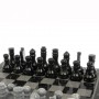 Шахматы "Турнирные" змеевик мрамор доска 40х40 см 126669