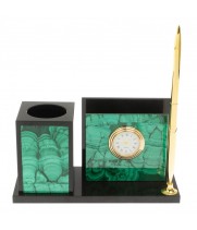 Мини-набор из малахита 18х7х9 см 129772