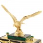 Настольный набор "Орел" из малахита 120467