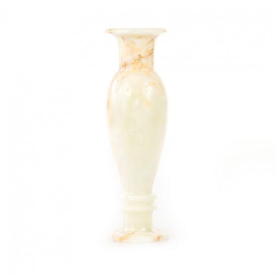 Настольная ваза камень оникс круглая 8х25 см (3х10) 121803