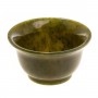 Пиала соусник из нефрита 7,5х4 см / нефритовая чашка миска / посуда из камня