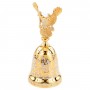 Декоративный колокольчик "Двуглавый орел" бронза в подарочной упаковке Златоуст