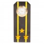 Часы "Погон полковник ВМФ / Капитан 1-го ранга" камень змеевик 113505
