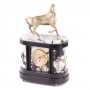 Часы из мрамора и бронзы "Скачущий конь" 120030