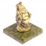 Статуэтка "Хотей" из бронзы / бронзовая статуэтка / декоративная фигурка / подарок из камня