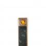 Электронная спиральная зажигалка для сигарет камень актиновит зарядка от USB