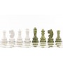 Подарочные шахматы из натурального камня "Традиционные" на доске 38х38 см