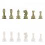 Подарочные шахматы из натурального камня "Традиционные" на доске 38х38 см