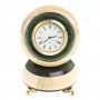 Настольные часы "Шар Антистресс" из мрамора 10,5см на подставке