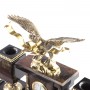 Письменный набор в подарок руководителю "Двуглавый орел" камень яшма бронза 121297