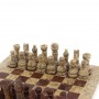 Шахматы "Сувенирные" из камня оникс, ракушечник 20х20 см 128890