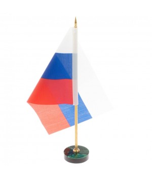 Флагшток из малахита 4,5х4,5х26 см 129688