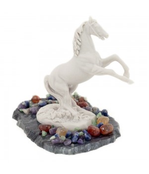 Сувенир из мрамолита "Вздыбленный конь" 116319