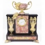 Интерьерные часы из камня и бронзы "Изобилие" креноид 117911