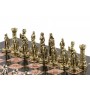 Шахматы настольные "Рыцари" 28х28 см из камня креноид