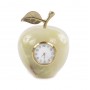 Настольные часы "Яблоко" из оникса 7х7х9 см (3) 121486