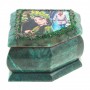 Шкатулка Хозяйка медной горы змеевик 11х9х6,5 см 117471