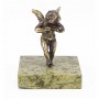 Статуэтка из бронзы и змеевика "Танцующий ангел" 117945