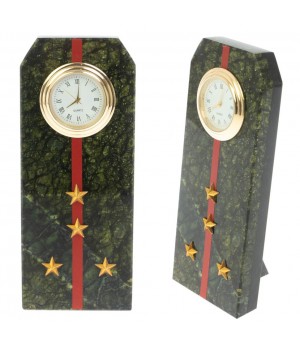 Часы подарочные "Погон капитан ВС" серпентинит 128833