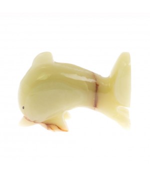 Сувенир "Дельфин" из оникса 9х4х12,5 см (5) 130075