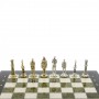 Шахматы из змеевика и мрамора "Великая Отечественная война" доска 40х40 см 129837