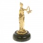 Статуэтка "Фемида" на подставке из змеевика 130028