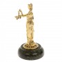Статуэтка "Фемида" на подставке из змеевика 130028