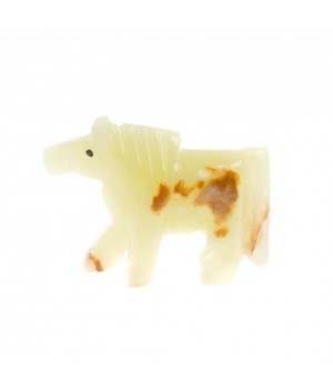 Сувенир "Лошадь" из оникса 11х3,5х7,5 см (4) 130089