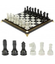 Шахматы "Традиционные" из бронзы и мрамора 44,5х44,5 см 128655