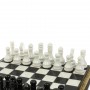 Шахматы "Традиционные" из бронзы и мрамора 44,5х44,5 см 128655
