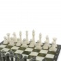 Шахматы "Стаунтон" доска 40х40 см мрамор / змеевик 129351