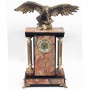 Часы из натуральной яшмы и бронзы "Горный орел" 117686