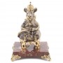 Сувенир "Крыса-король" бронза камень креноид 120295