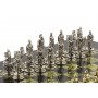 Шахматы подарочные "Троянская война" 28х28 см из змеевика 120753
