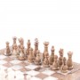 Шахматы из камня "Виктория" оникс, мрамор 25х25 см 121652