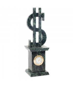 Часы "Доллар" камень змеевик 116451