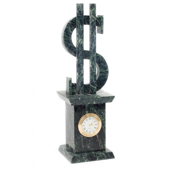 Часы "Доллар" камень змеевик 116451