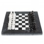 Шахматы подарочные "Сувенирные" доска 20х20 см камень мрамор