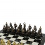 Шахматы "Турецко-Европейская война" камень мрамор 48х48 см 128680