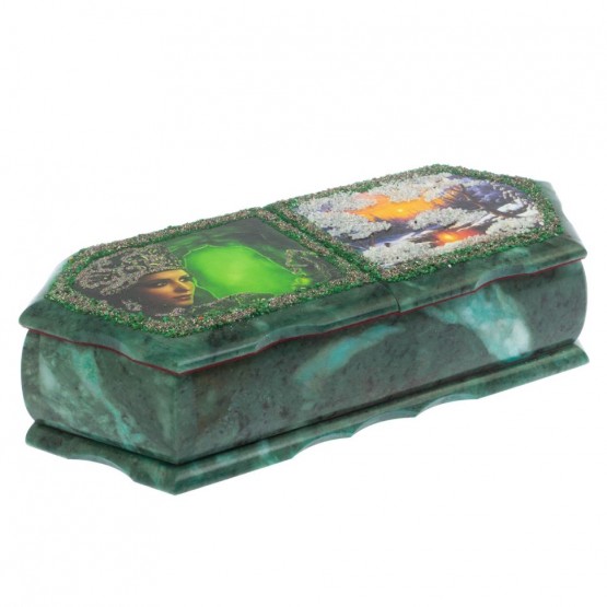 Шкатулка "Хозяйка медной горы и зимний пейзаж" 29,5х12х8 см 129050