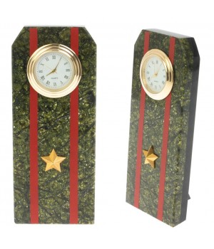 Часы подарочные "Погон майор ВС" серпентинит 128834