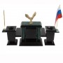 Настольный набор "Орел" из змеевика 129957